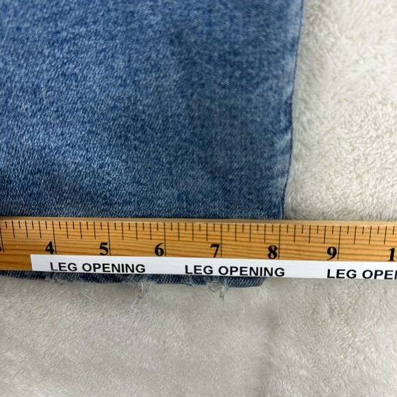 Judy Blue High Waist Straight Fit Distressed Denim Jeans Size 5/27 New W/Tags - Picture 9 of 16